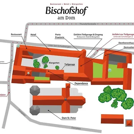 Bischofshof Am Dom Szálloda Regensburg